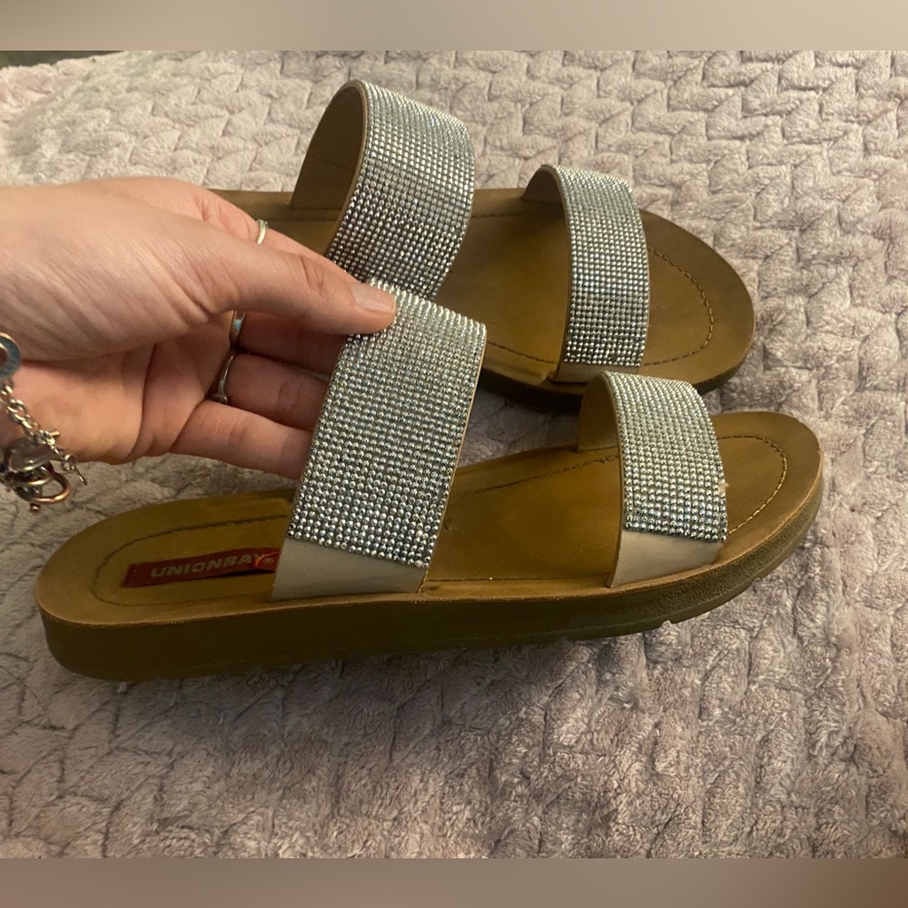 Sparkly sandals